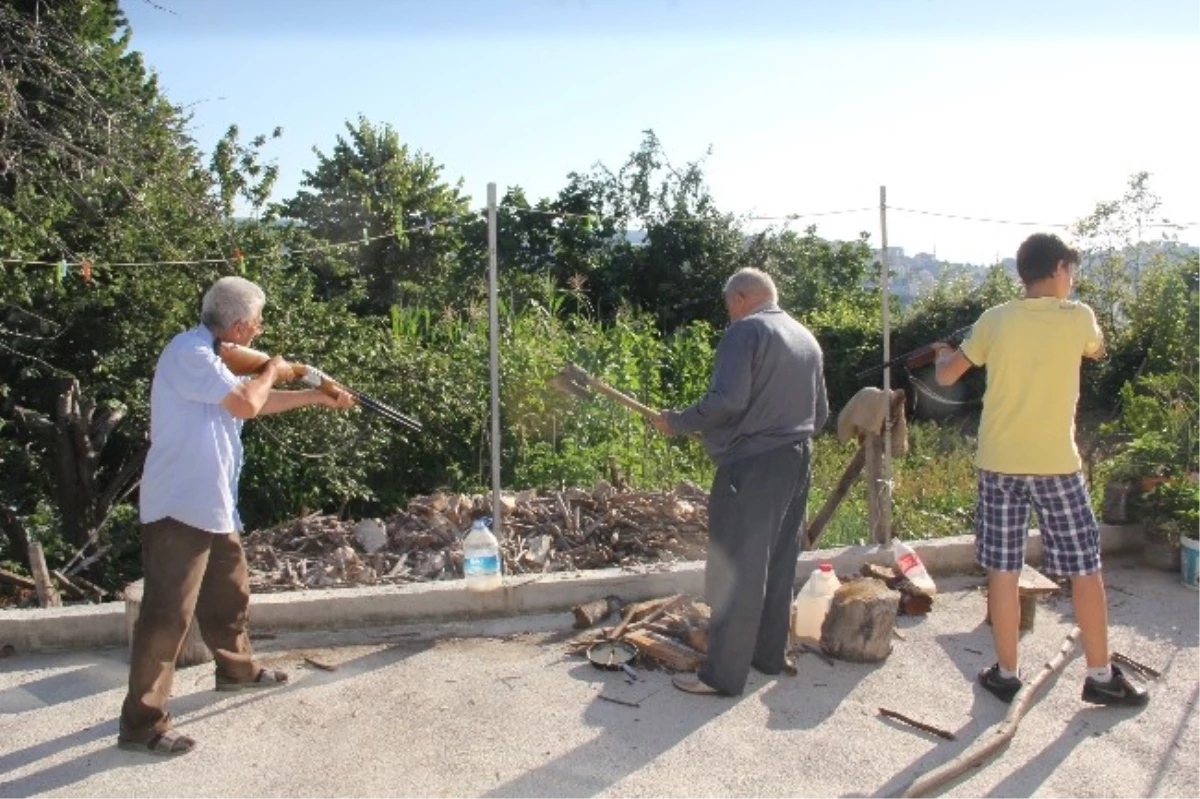 Zonguldak\'ta Köylülerin Yılan Nöbeti