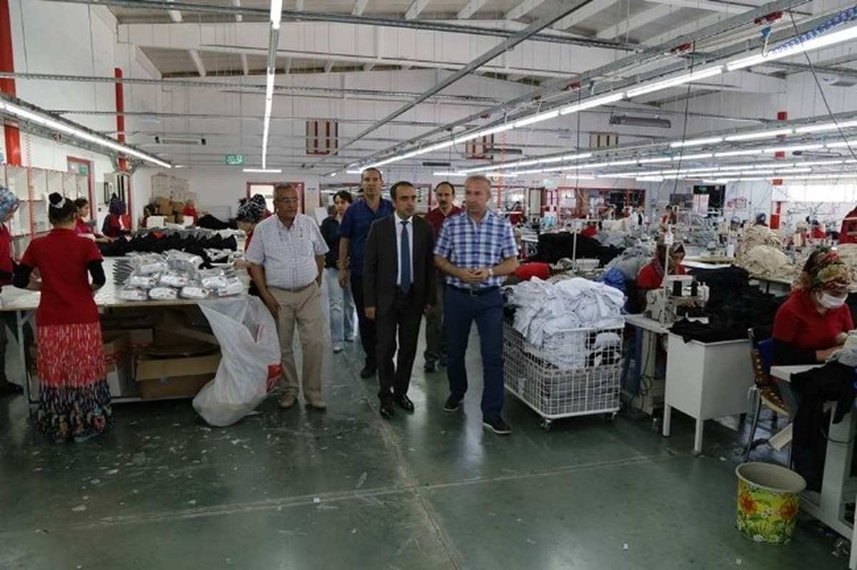 AK Parti\'li İçten\'den Diyarbakır OSB\'ye Ziyaret