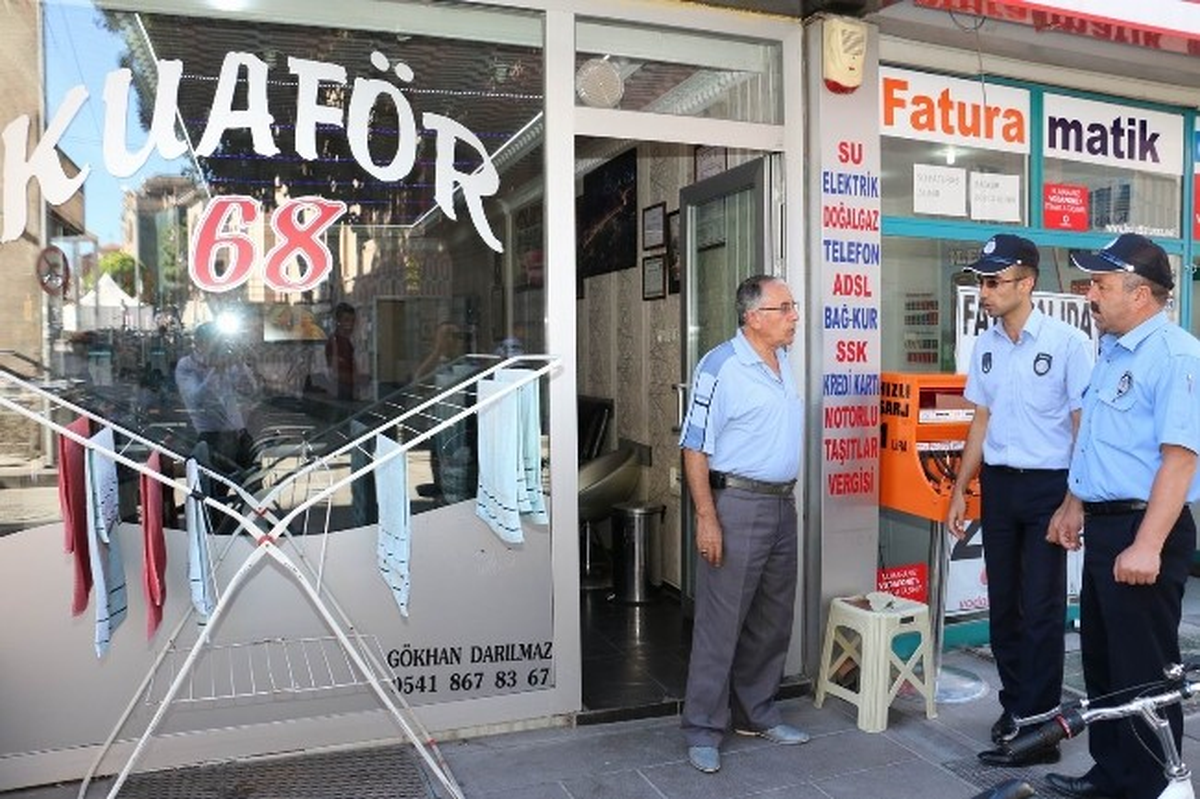 Aksaray\'da Kaldırımlar Yürünebilir Hale Gelecek