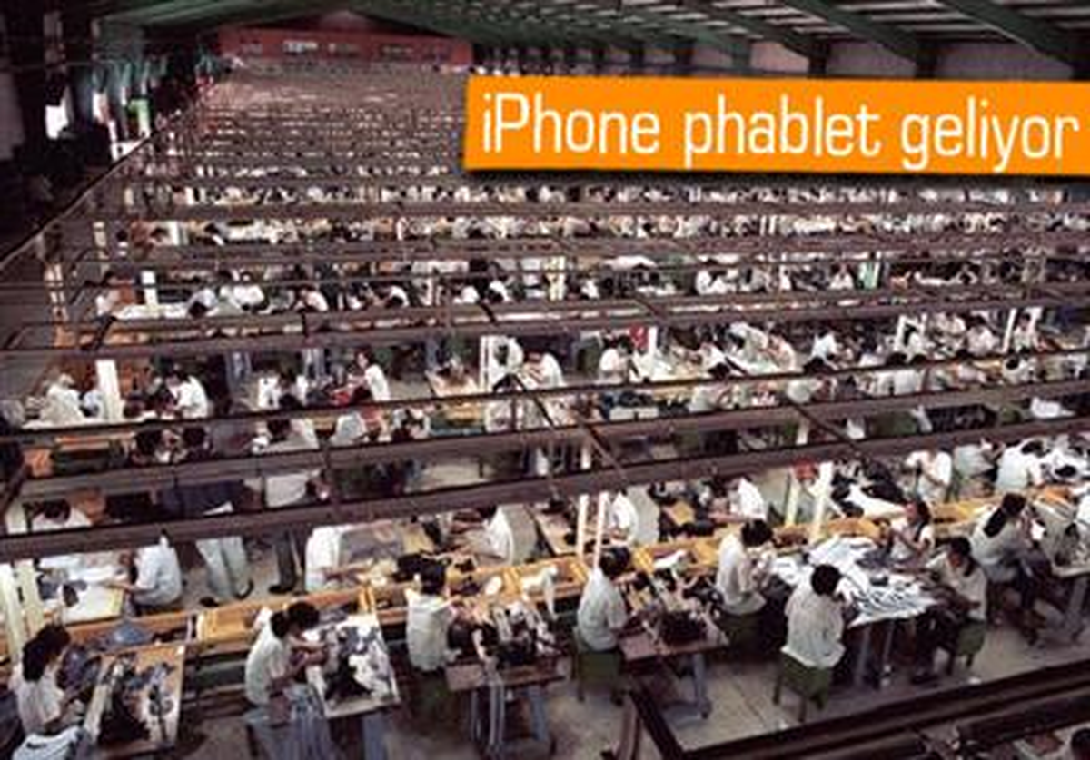 Apple 5.5 İnçlik İphone Phablet\'in Seri Üretimine Başlıyor
