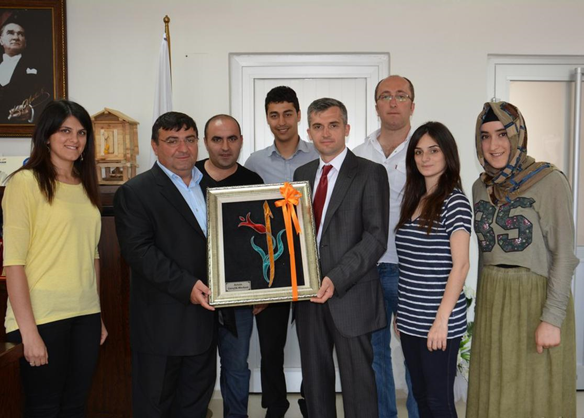 Artvin Gençlik Merkezinden Kocatepe\'ye Ziyaret