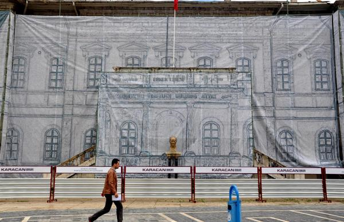 Atatürk Kongre ve Etnografya Müzesi\'ndeki Restorasyon Çalışmaları