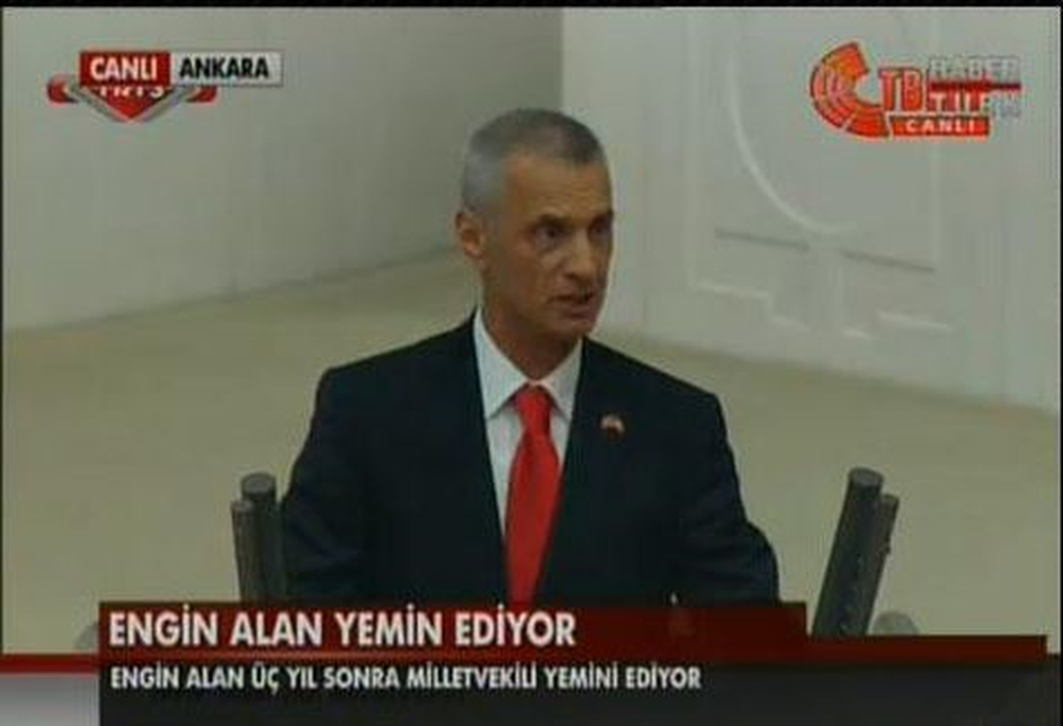 Engin Alan Yemin Etti