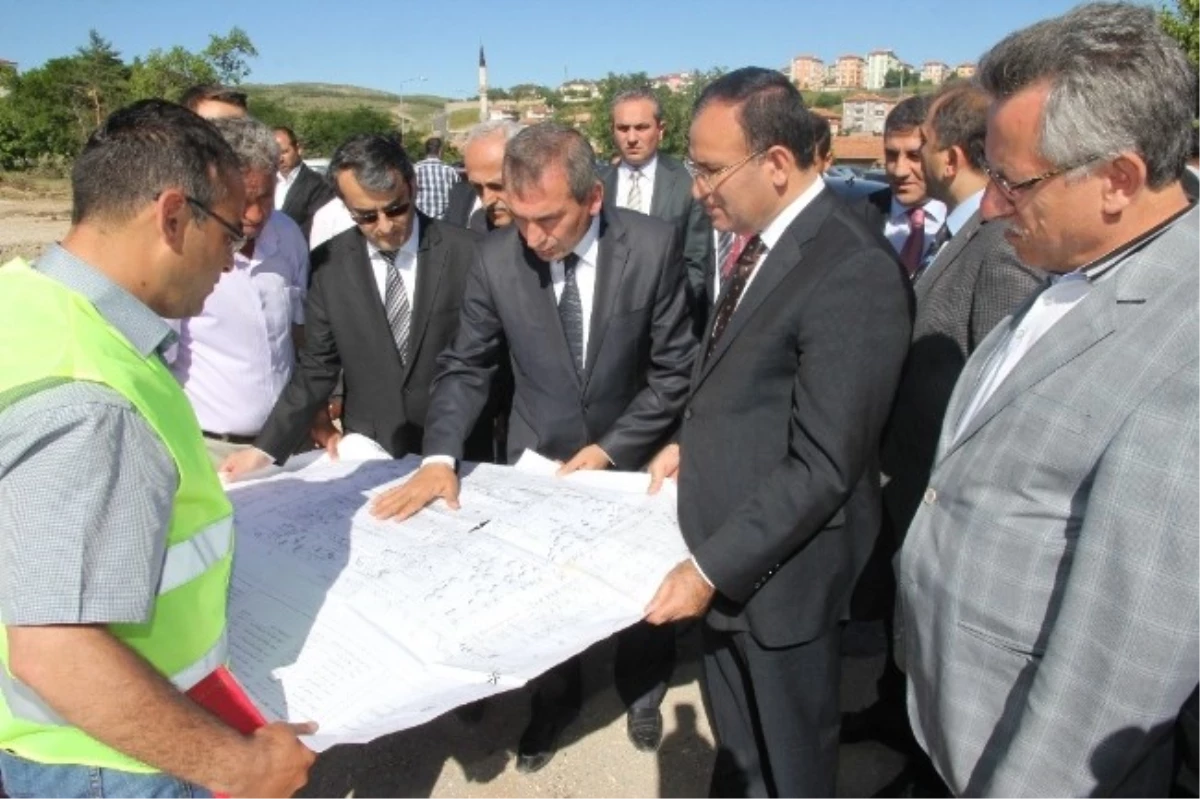 Bakan Bozdağ, Yozgat\'ta Yapımı Devam Eden Projeleri İnceledi