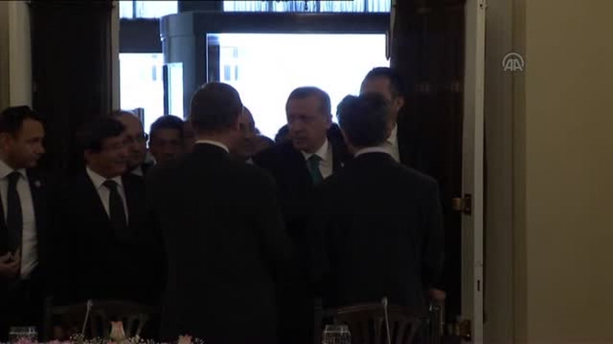 Başbakan Erdoğan, AB Büyükelçileri buluşması -