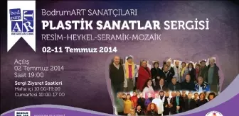 Bodrum Art Sanatçılarından Plastik Sanatlar Sergisi