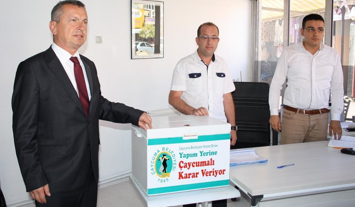 Çaycuma\'ya Yeni Belediye Binası