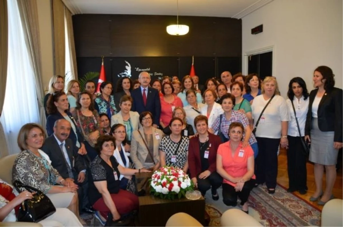 CHP\'li Kadınlar Kılıçdaroğlu ile Buluştu