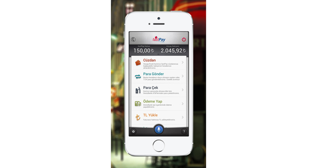 Denizbank Fastpay\'le Atm\'den Sesle Para Çekme İmkanı