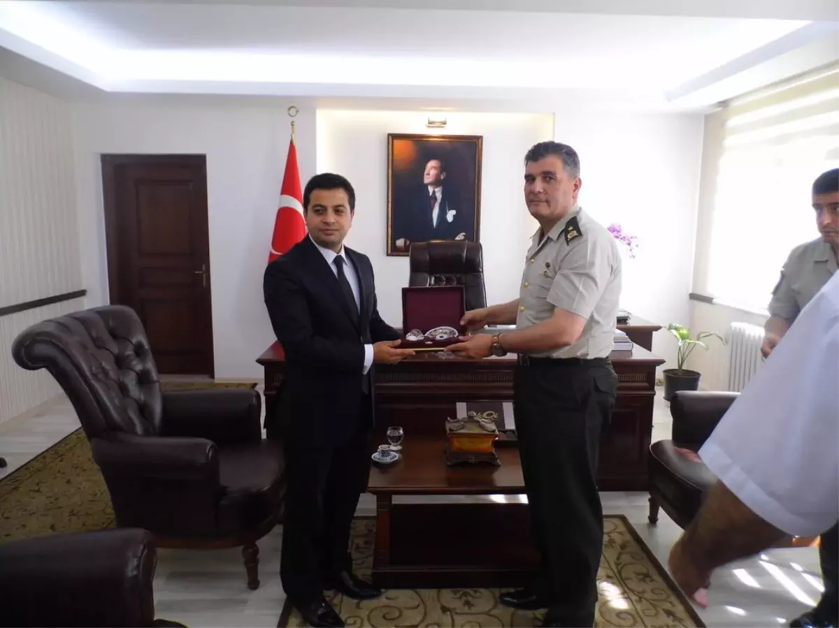 Gökçebey Kaymakamı Hamitoğlu\'na Ziyaret