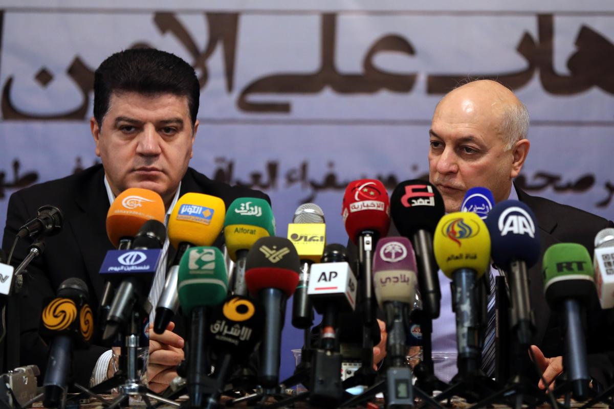 Irak ve Suriye\'nin Tahran Büyükelçilerinin Basın Toplantısı