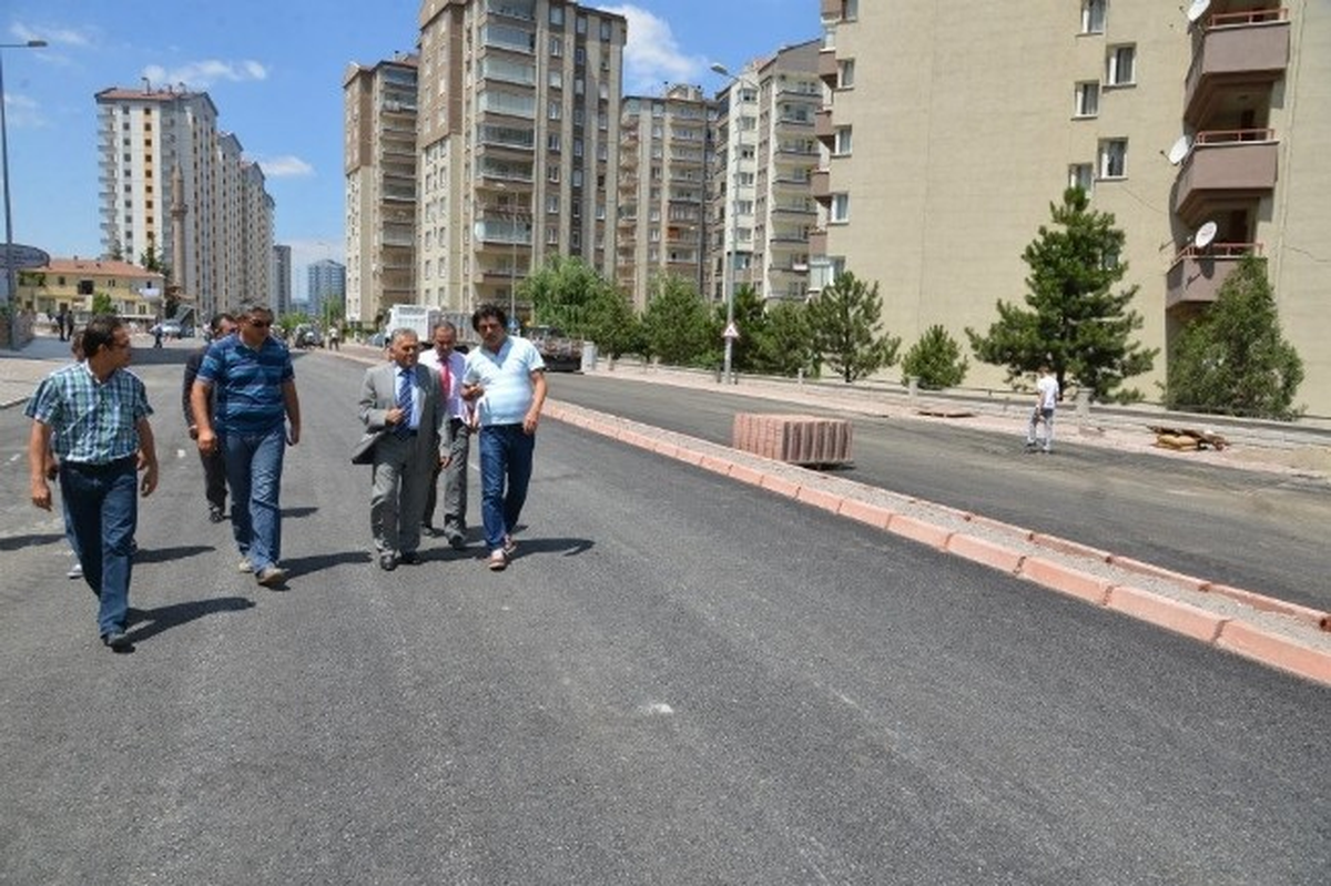 Köşk Caddesi Yenileniyor