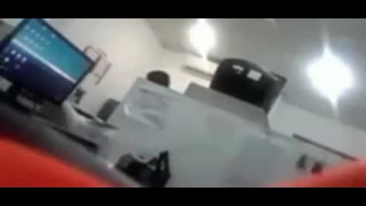 Müdürü İstifa Ettirten Görüntüler