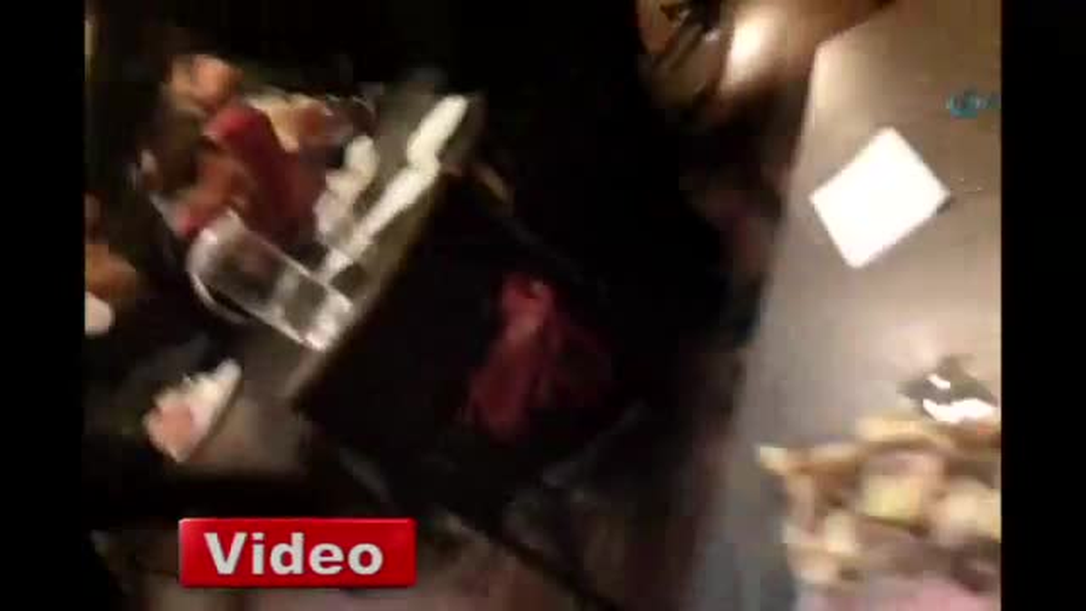 Restoran Kavgasında Masa ve Sandalyeler Havada Uçuştu