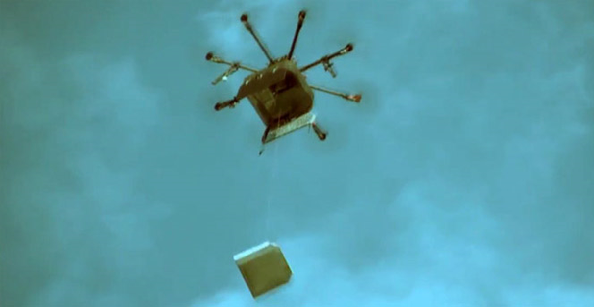 Rusya'da Pizzaları İnsansız Hava Araçları Dağıtıyor