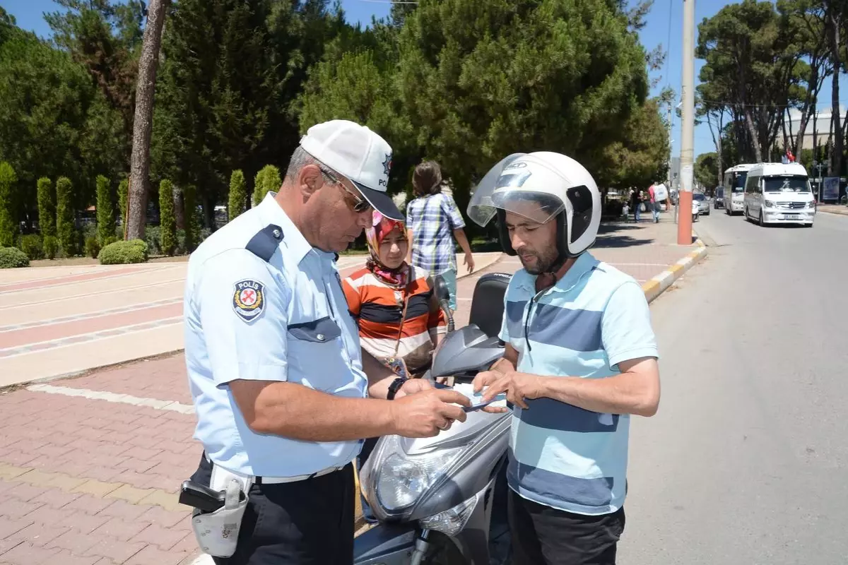 Torbalı\'da Motosiklet Denetimleri