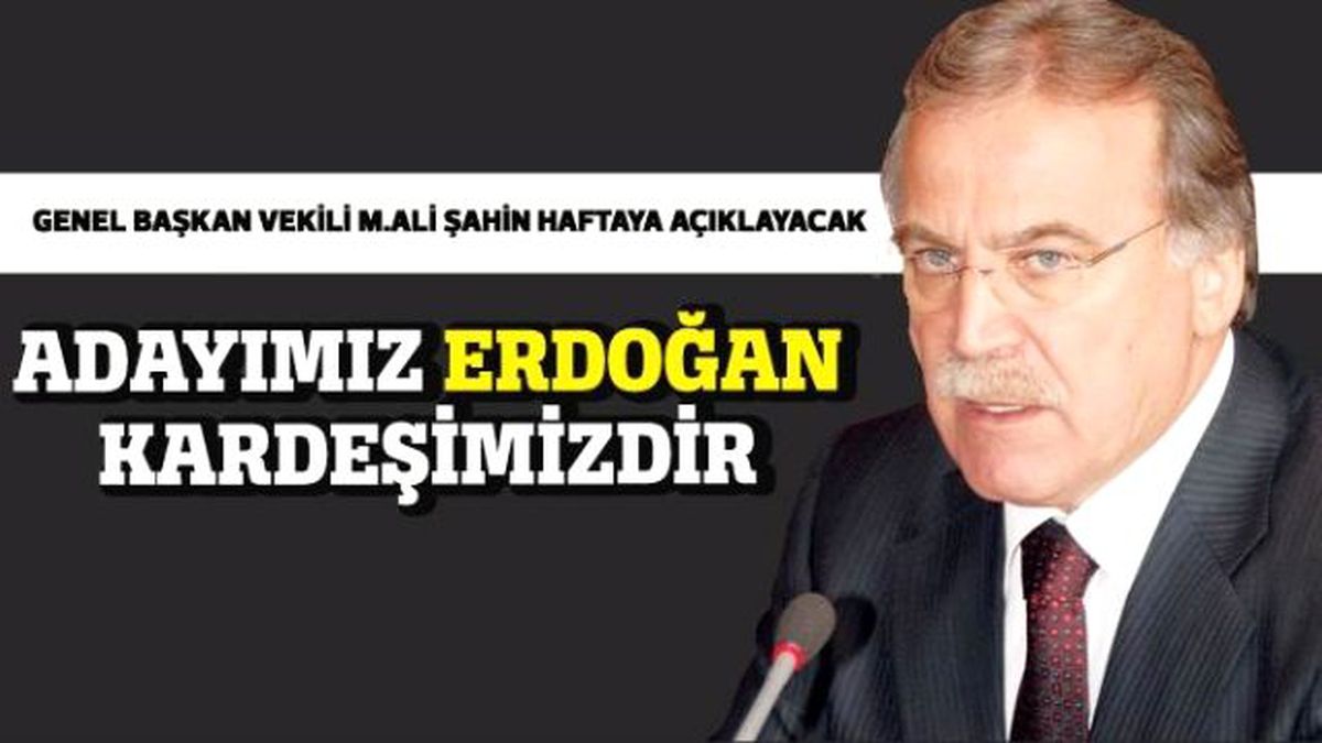 AK Parti\'de Erdoğan\'ın Adaylığı Kesinleşti