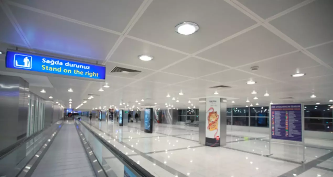 Tav Havalimanlarını Vestel Aydınlatıyor