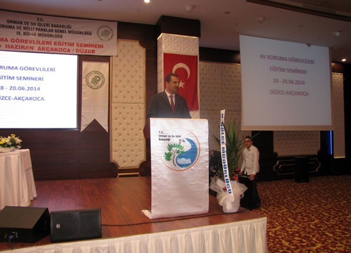 Av Koruma Görevlileri Eğitim Semineri Yapıldı
