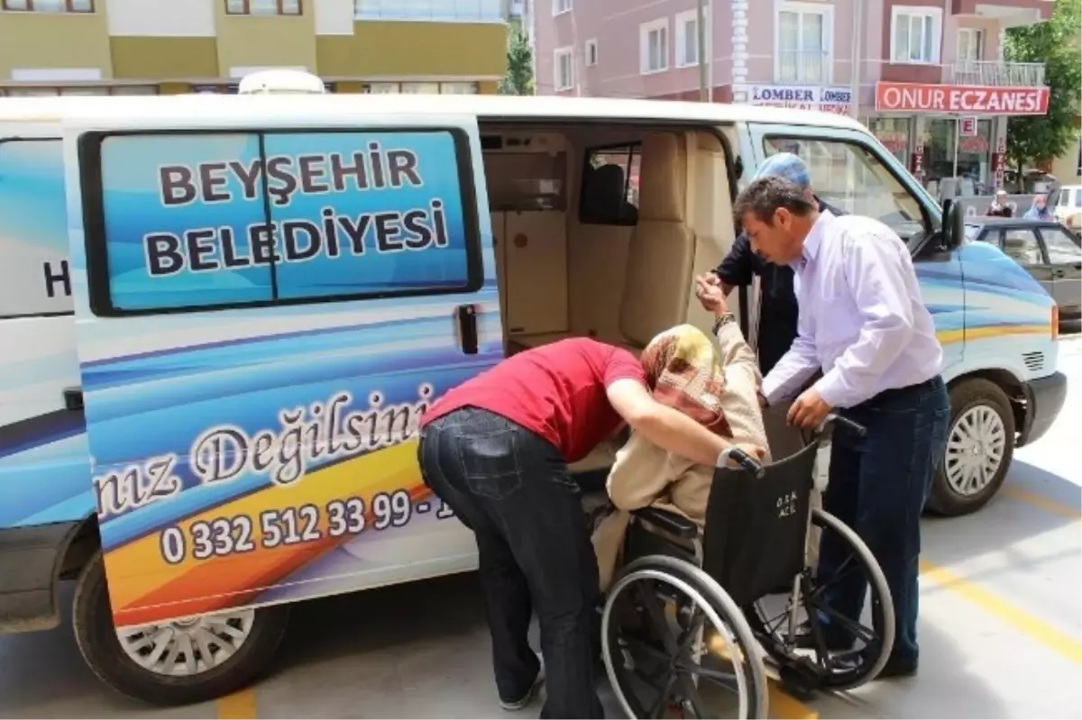 Beyşehir Belediyesi Yaşlılara Evinde Bakacak