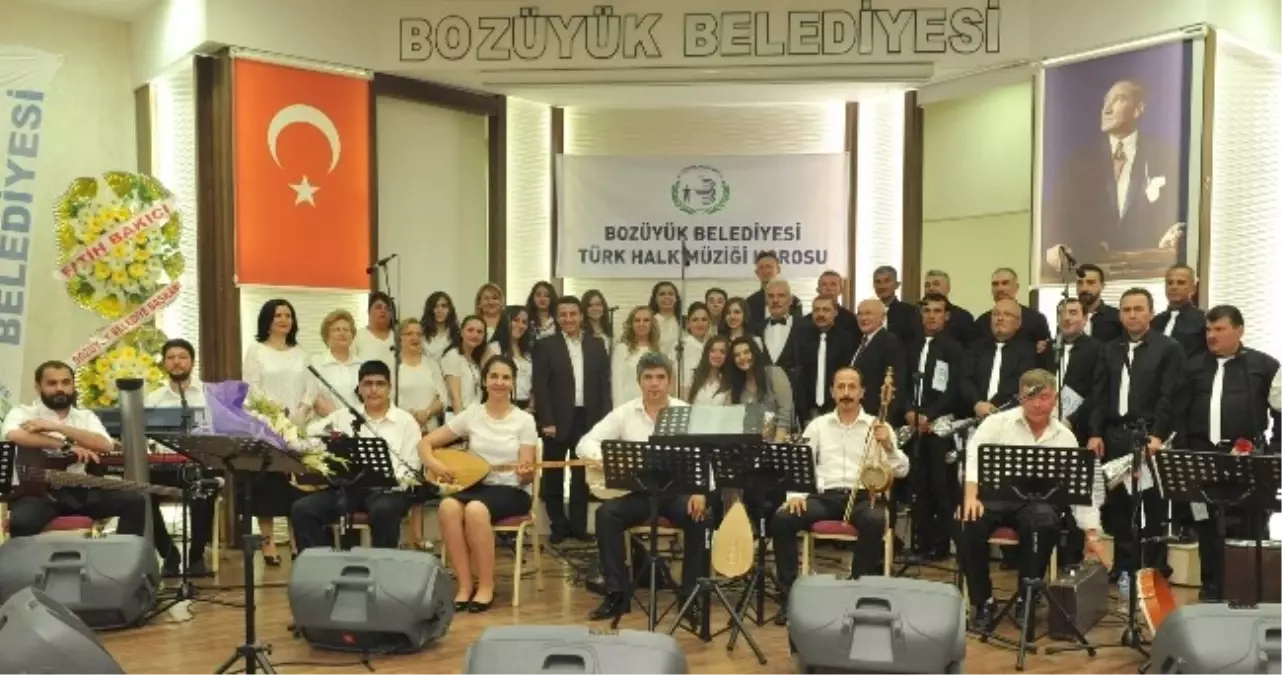 Bozüyük\'te Türkü Dolu Bir Gece Yaşandı