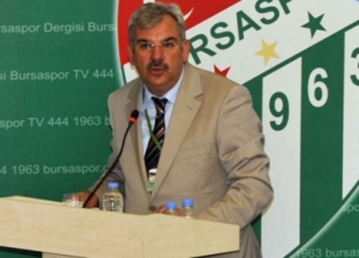 Bursaspor Kulübü Başkanı Bölükbaşı Açıklaması