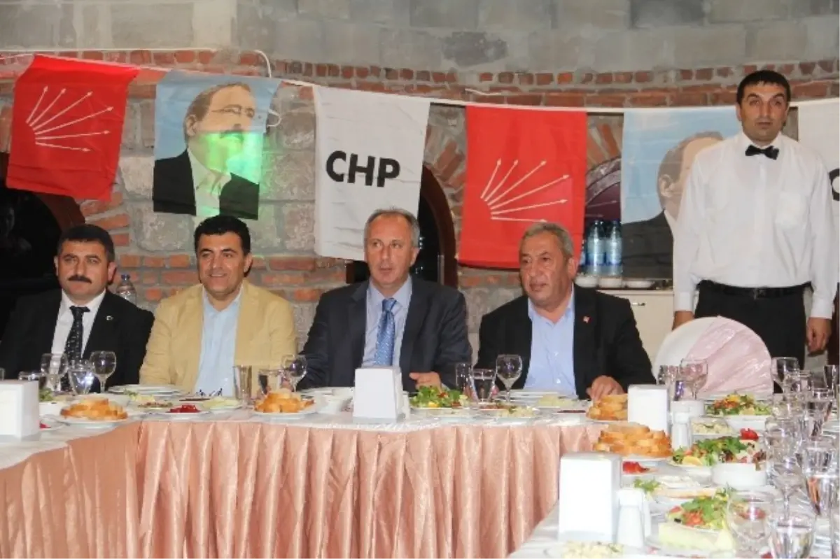 CHP Grup Başkanvekili Muharrem İnce Açıklaması