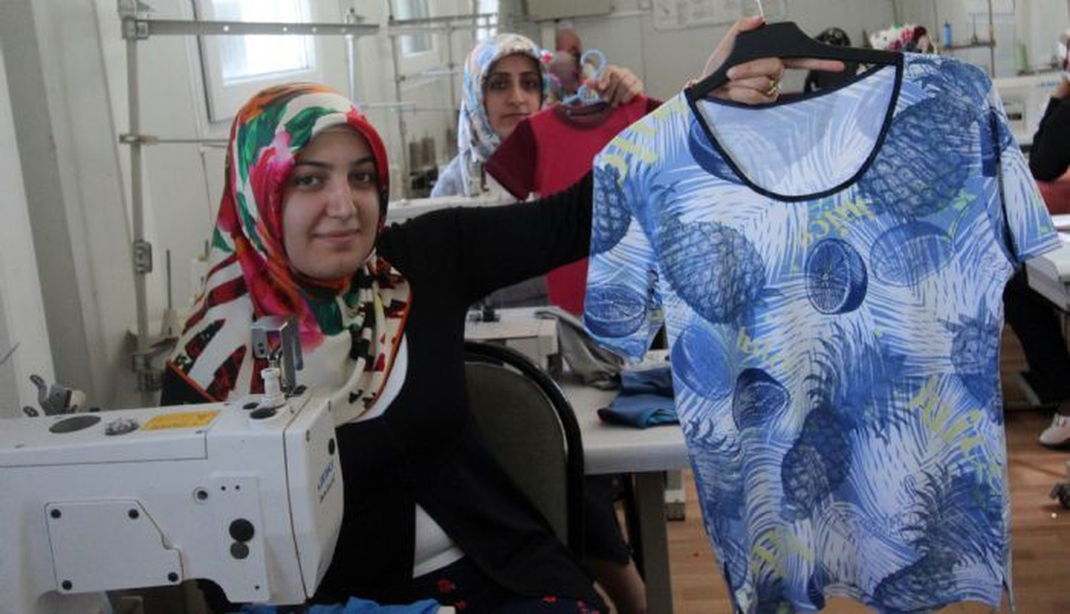 Erzurum Büyükşehir Belediyesinden Tekstil Kursu