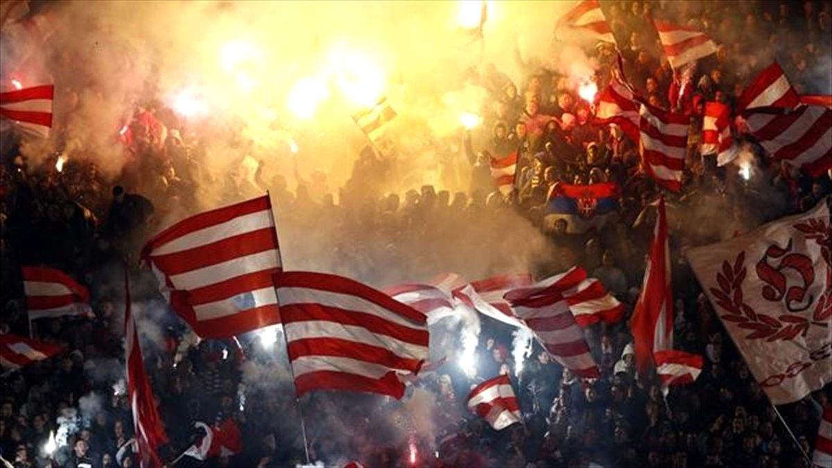 Kızılyıldız-Partizan Maçında Görülmemiş Olay