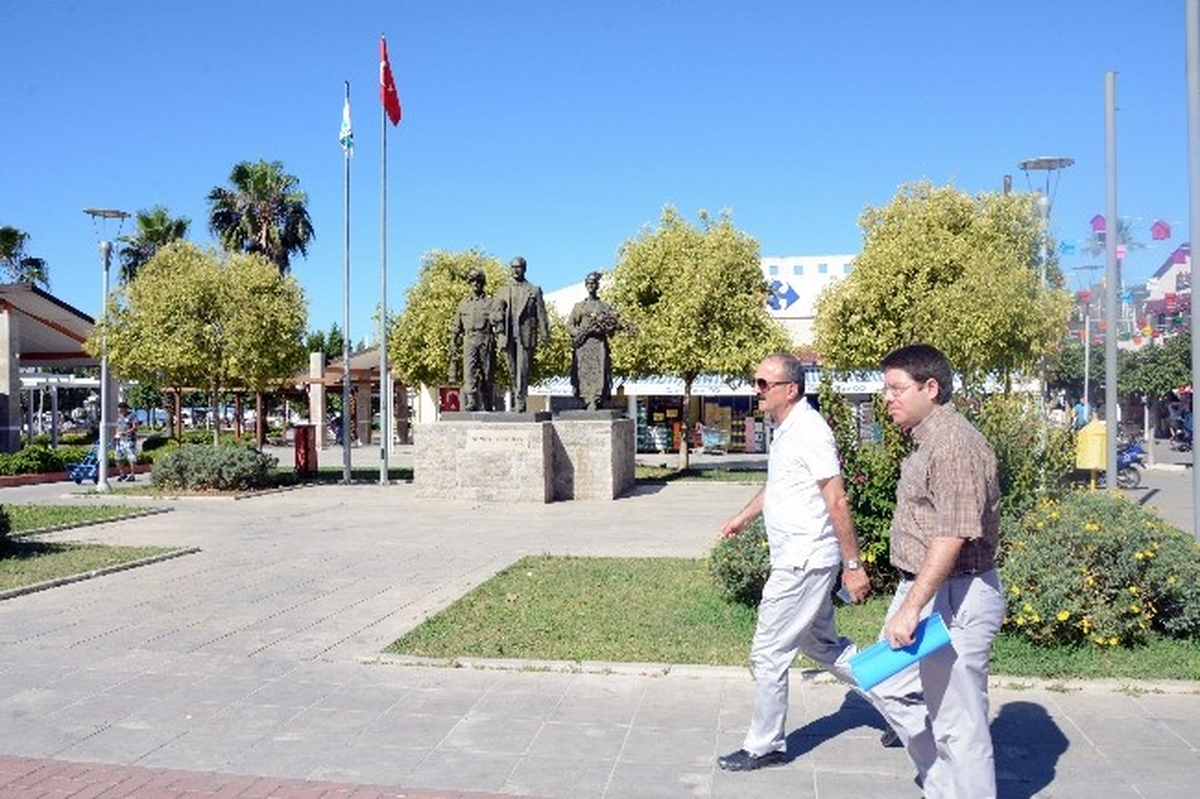 Saatcı Göcek\'te Yerinde Tespitler Yaptı