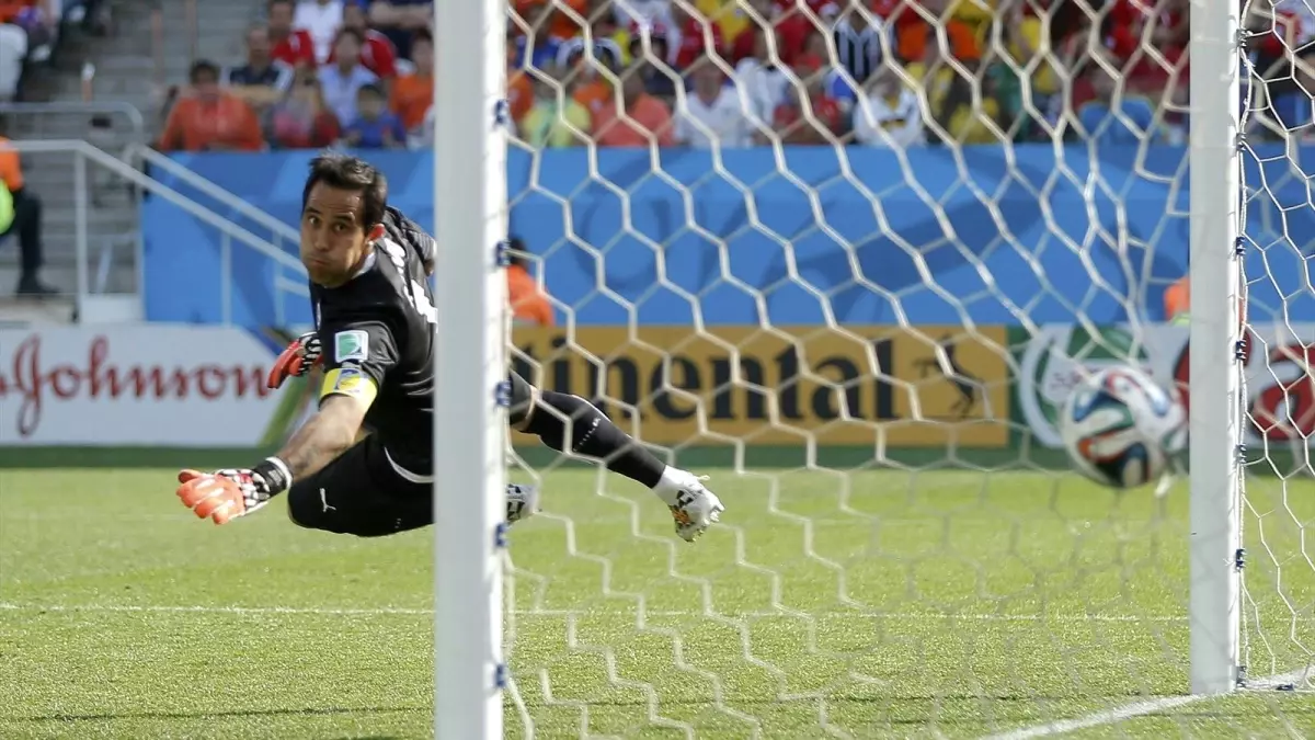 Şili'nin Kalecisi Claudio Bravo Barcelona'da