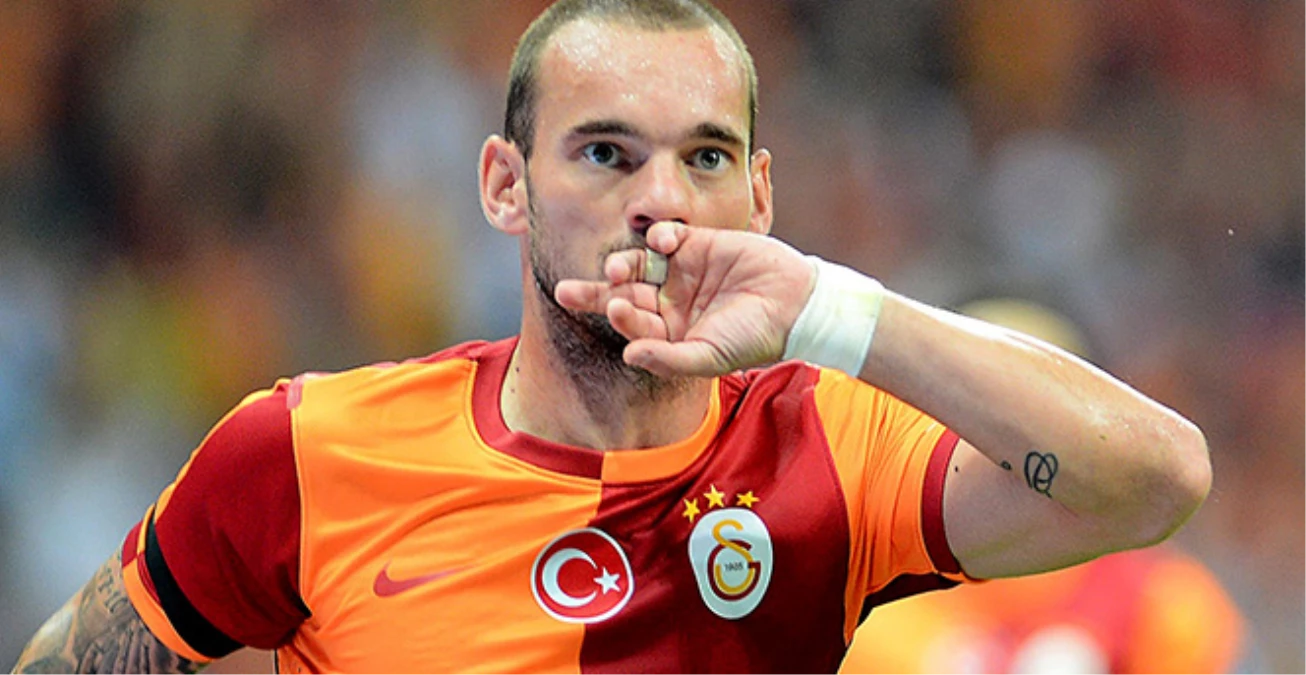 Sneijder: Galatasaray\'dan Ayrılmayacağım