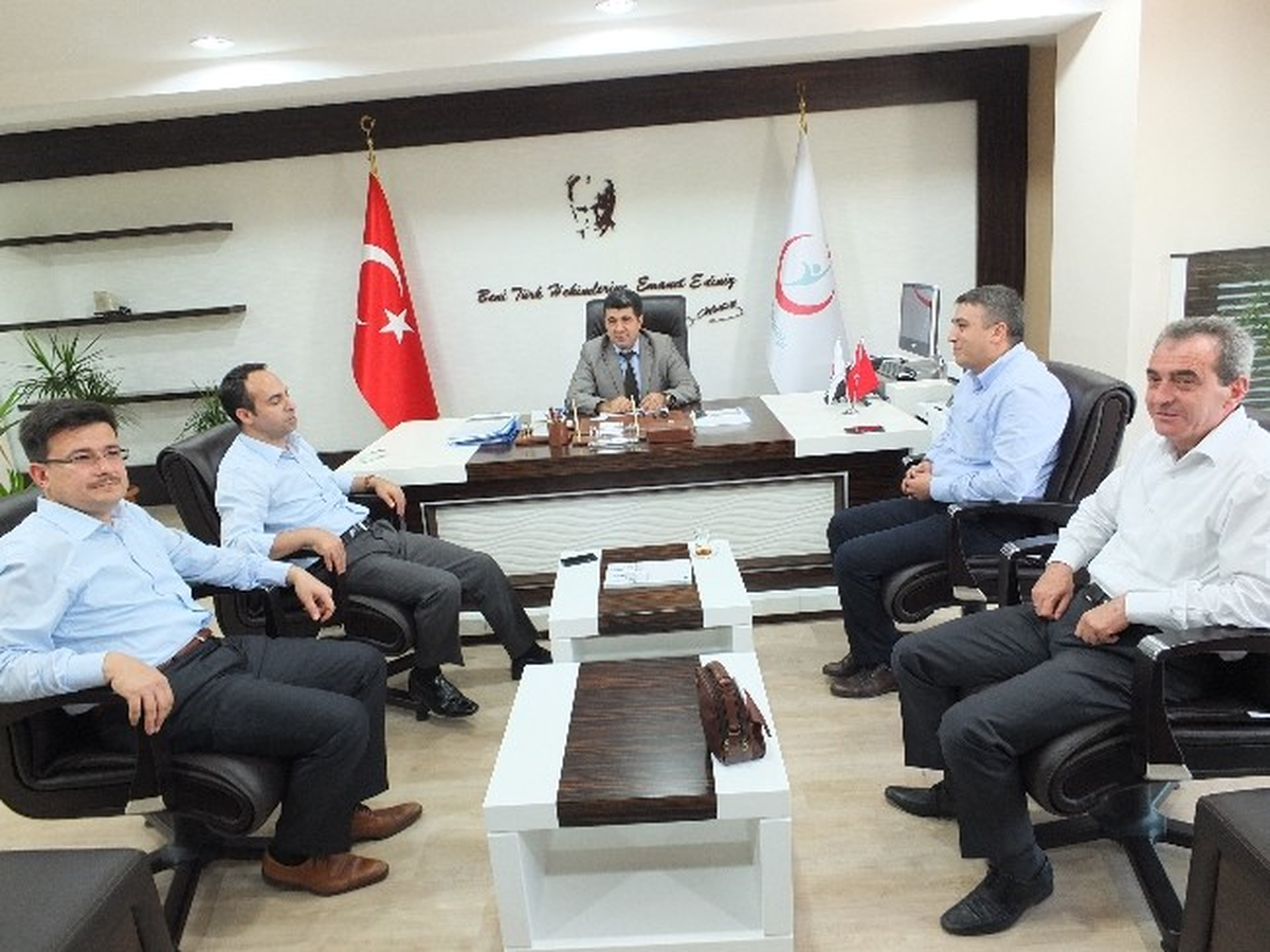Zonguldak ve Bartın Kamu Hastaneleri Birliği Genel Sekreterlerinden Ziyaret
