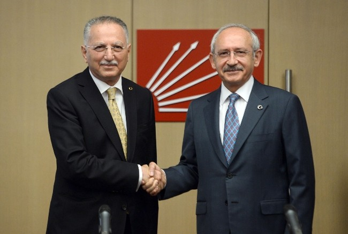 Ekmeleddin İhsanoğlu'nun CHP Ziyareti