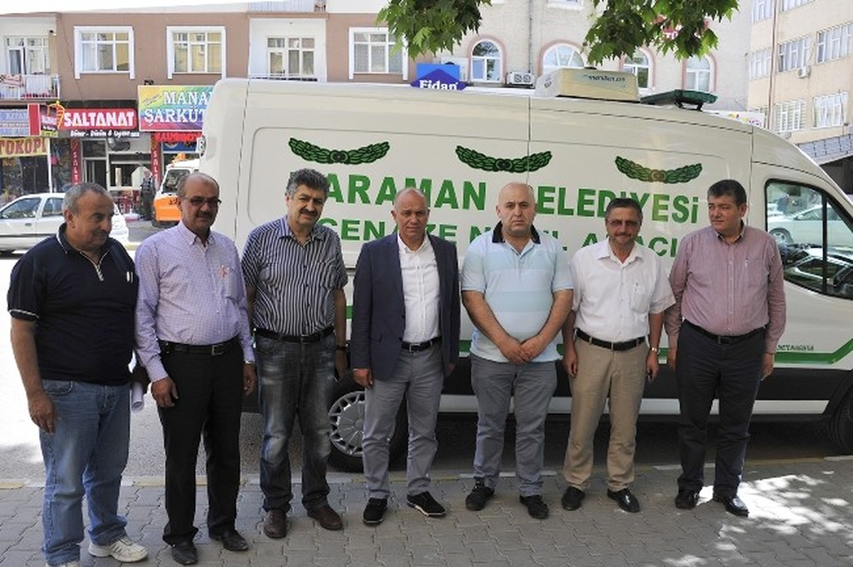 Gurbetçi Vatandaştan Belediyeye Cenaze Aracı Bağışı