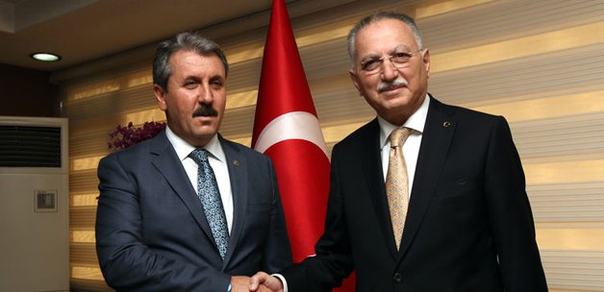 İhsanoğlu, Mustafa Destici\'yle Görüştü