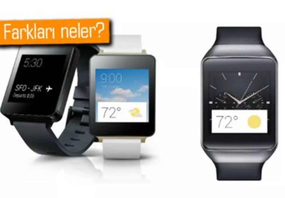 Lg G Watch ve Samsung Gear Live Karşılaştırması