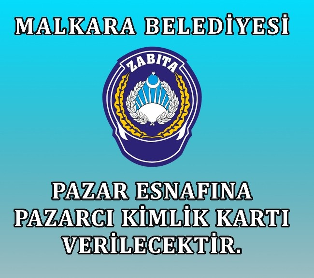 Pazarcı Esnafına Pazarcı Kimlik Kartı