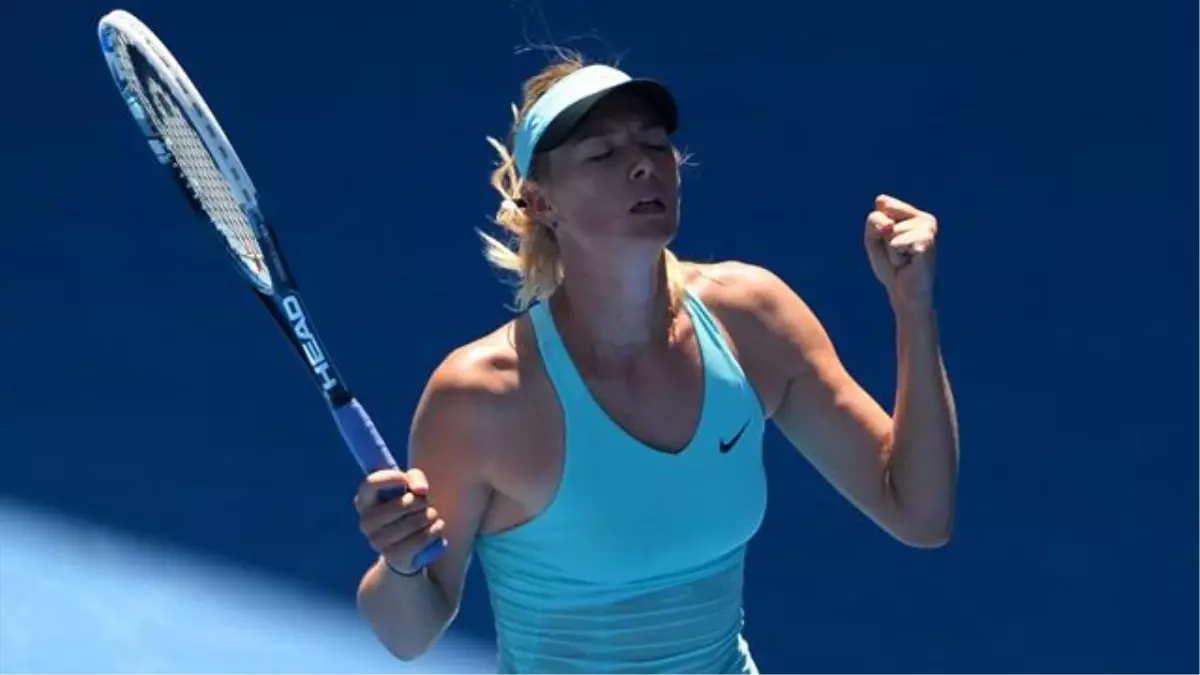 Sharapova Üçüncü Tura Çıktı