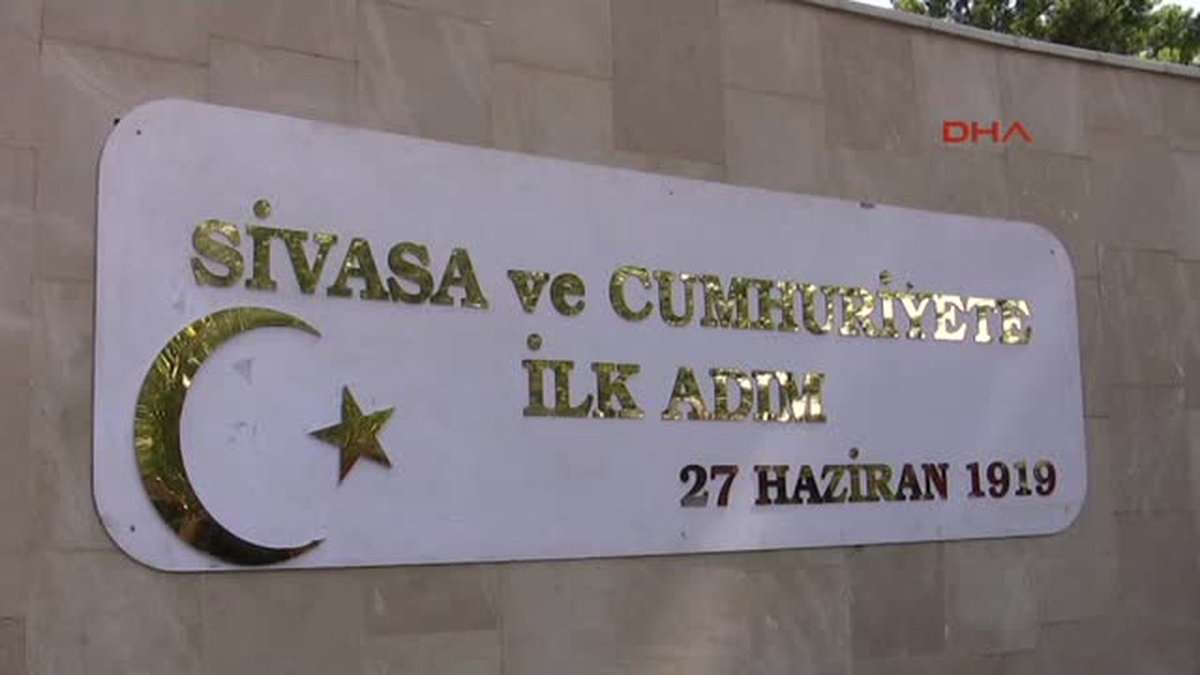 Atatürk\'ün Sivas\'a Gelişinin 95\'inci Yıldönümü Kutlandı