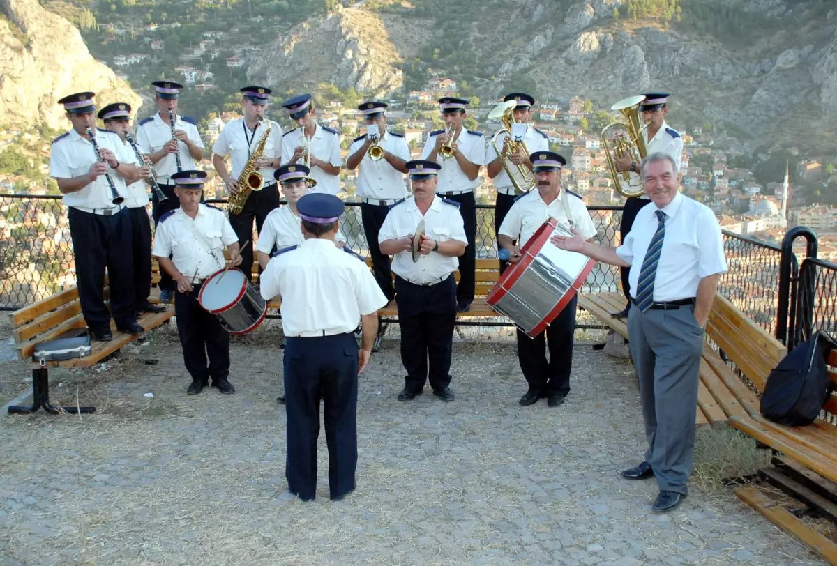 Amasya Belediye Bandosu İftar Öncesi Konsere Hazır