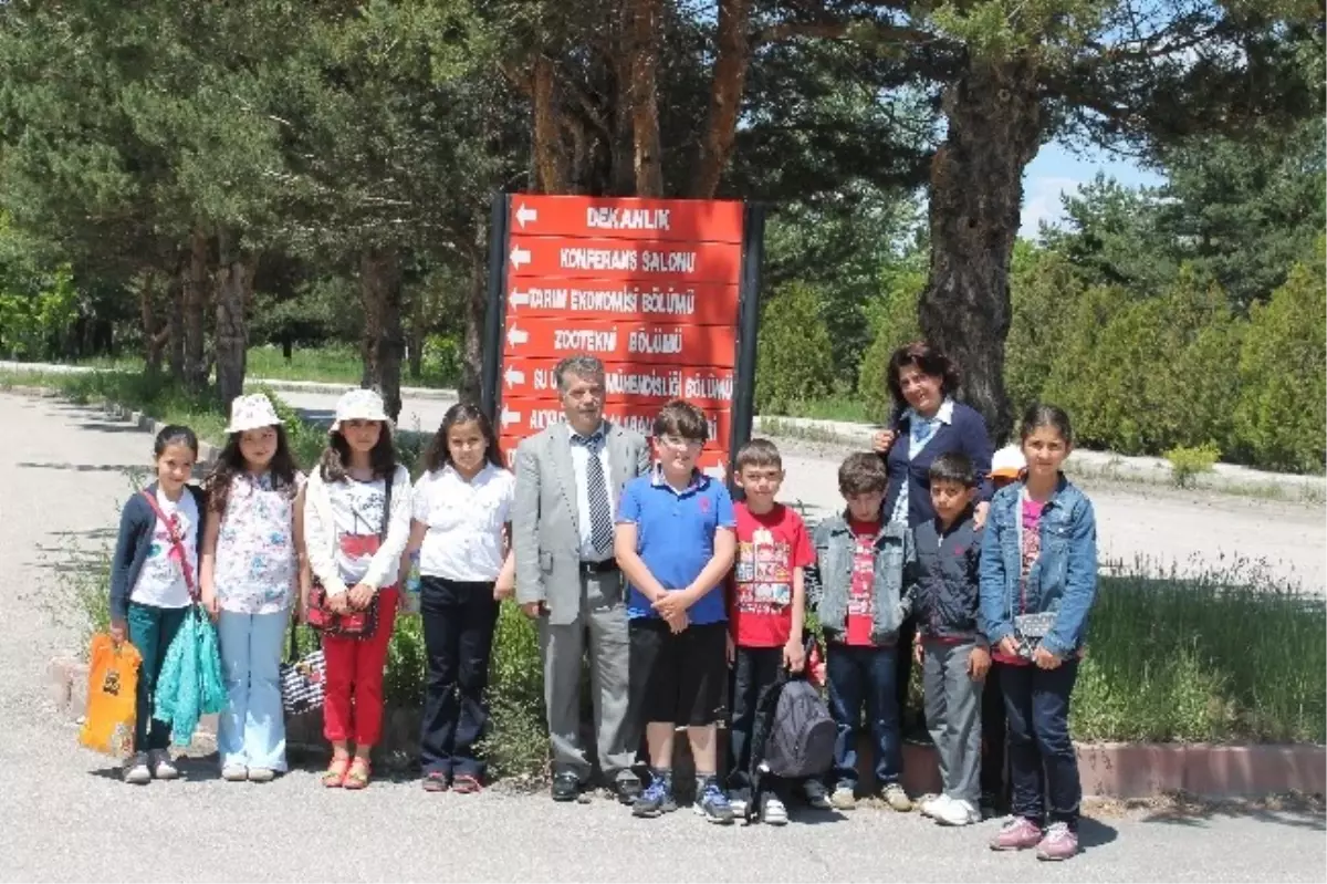 İlkokul Öğrencilerine Tarım Eğitimi Verildi