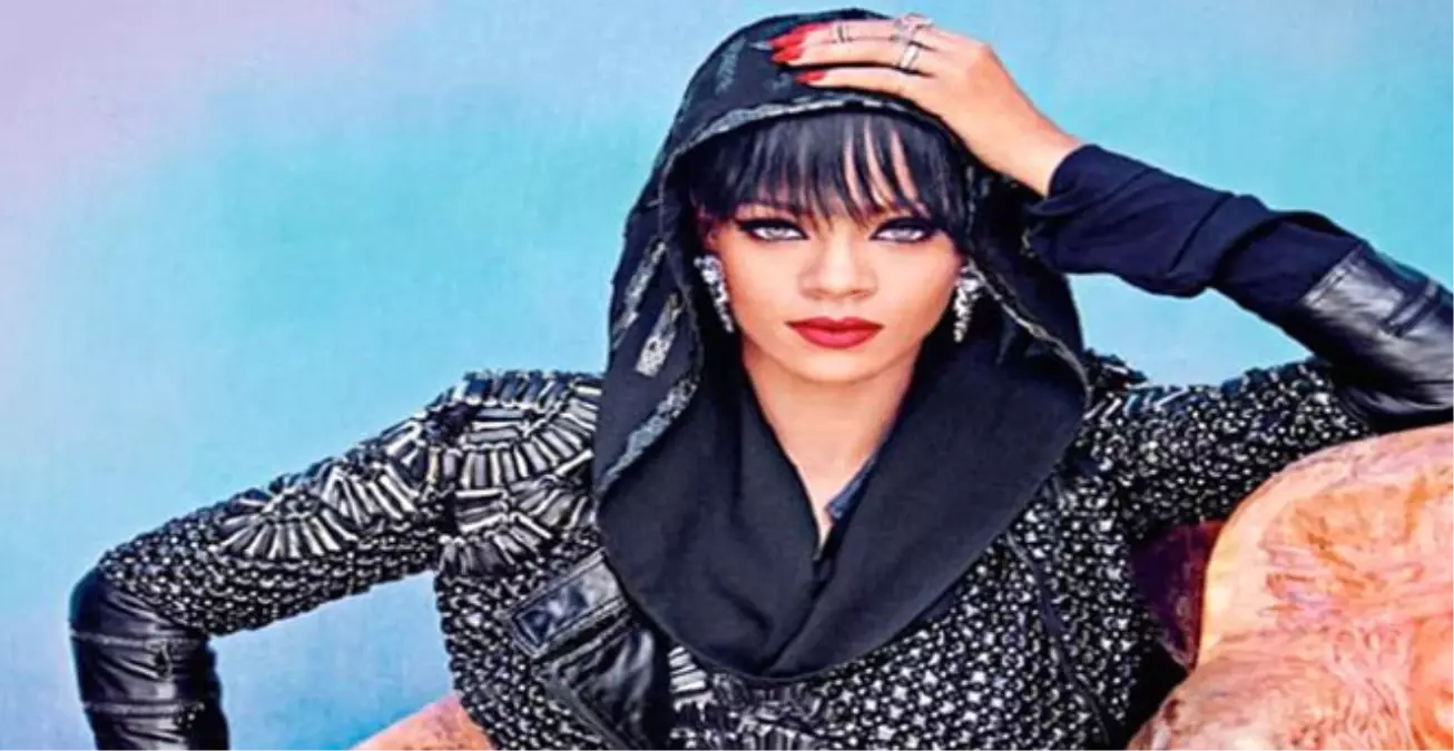 Rihanna Arap Dergisi İçin Kapandı