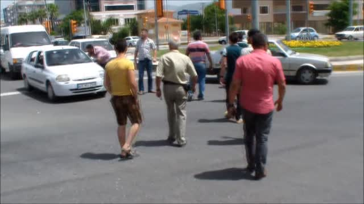 Yol kapatma eylemi -
