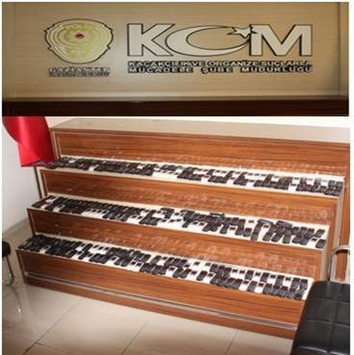 353 Kaçak Telefon Ele Geçirildi