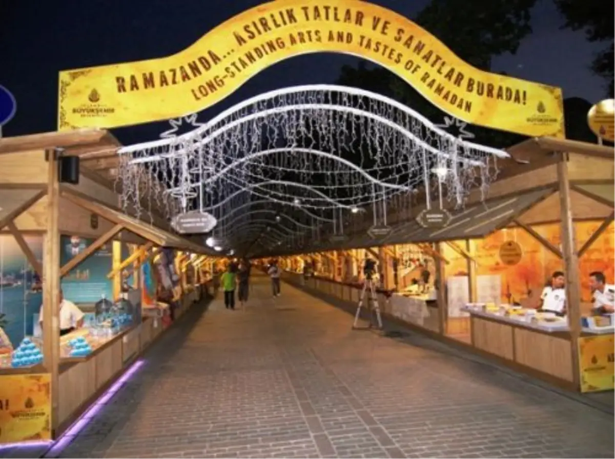 Asırlık Tatlar ve Sanatlar, Ramazan Boyunca Sultanahmet\'te