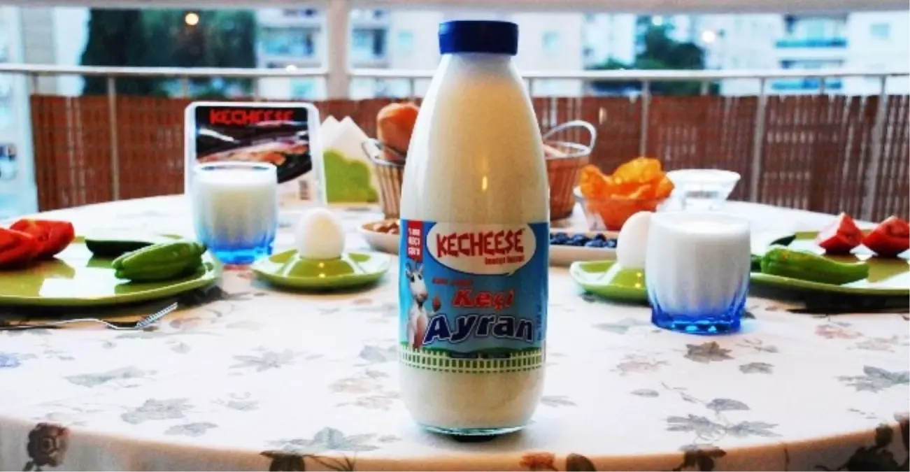 Keçi Sütünden Ayran Üretti