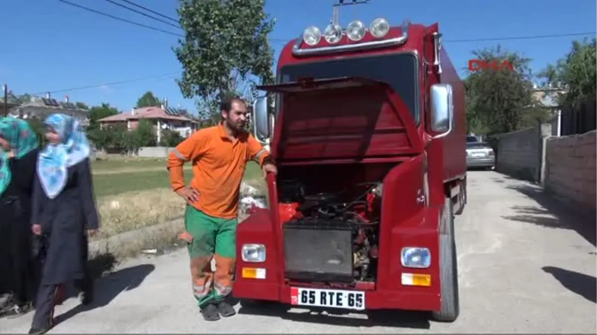 Kendi İmkanlarıyla Türkiye\'nin İlk TIR\'ını Yaptı