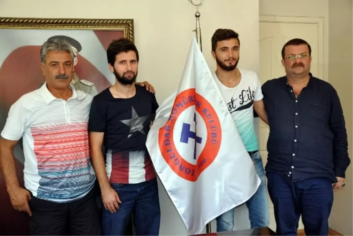 Kömürspor, Hüseyin Yılmaz ve Mert Caymaz\'la Anlaşma Sağladı