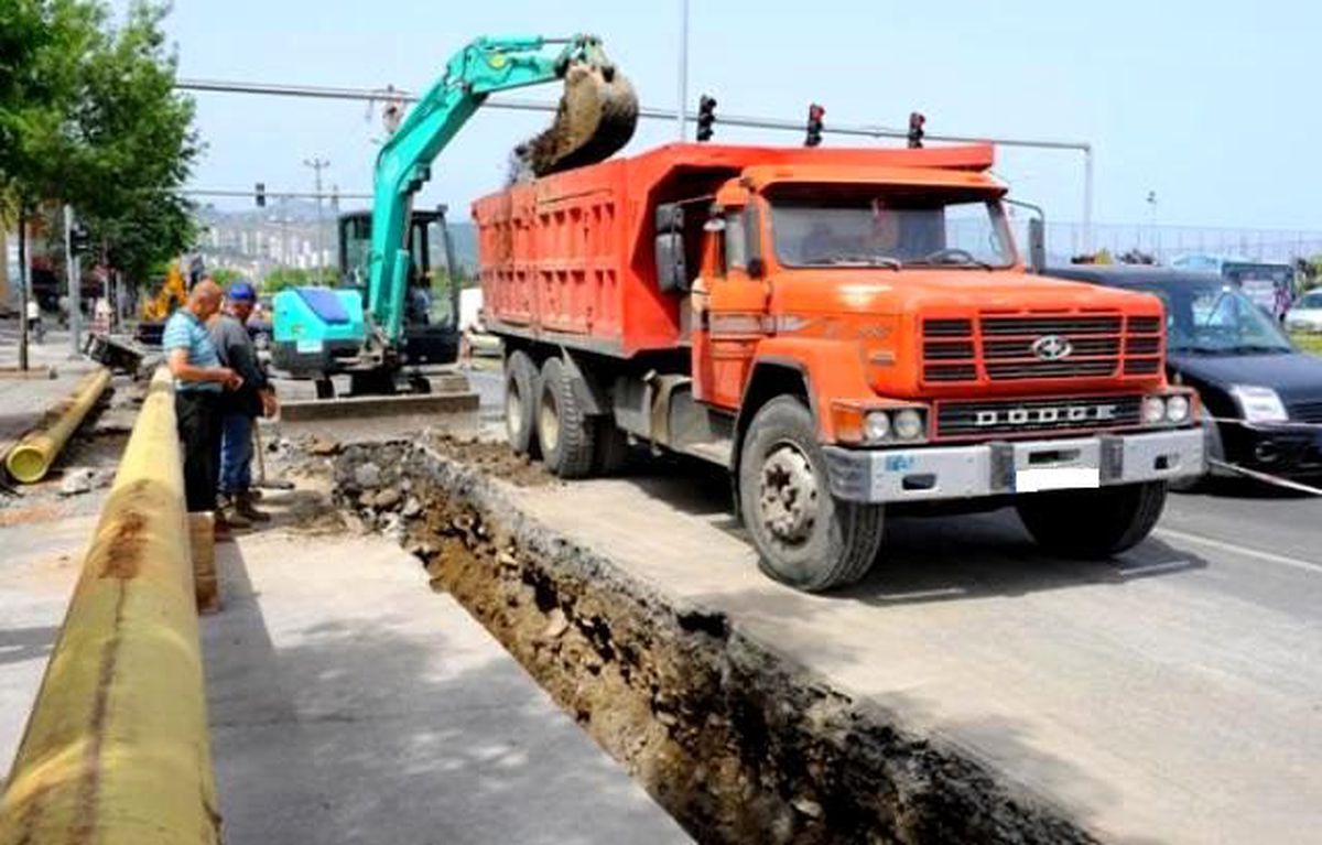 Lapseki\'de Doğal Gaz Çalışmaları